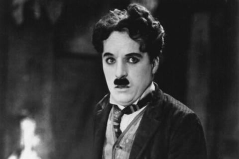 Portrait of Charlie Chaplin