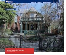 Exterior of Kelly Writers House overlaid text at top reading "Penn Admissions Blog" and at bottom reading "Kelly Writers House Isn't Just for English Majors! Izzy Lopez | October 25, 2018